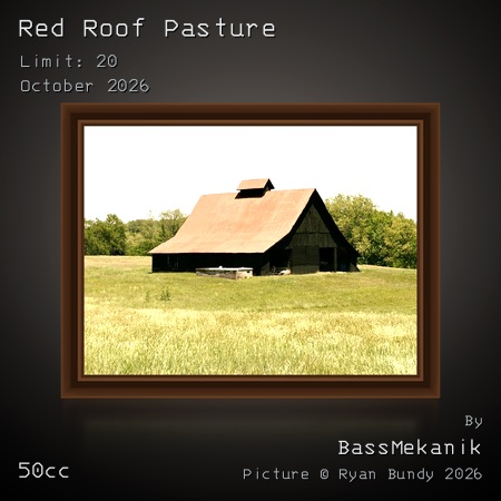 Red Roof Pasture by BassMekanik