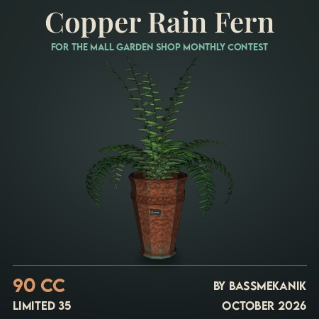 Copper Rain Fern by BassMekanik