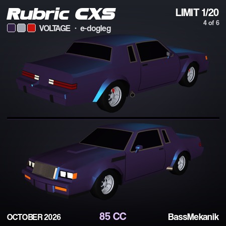 Rubric CXS Voltage by BassMekanik