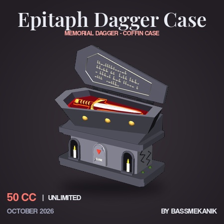Epitaph Dagger Case by BassMekanik