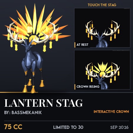 Lantern Stag by BassMekanik