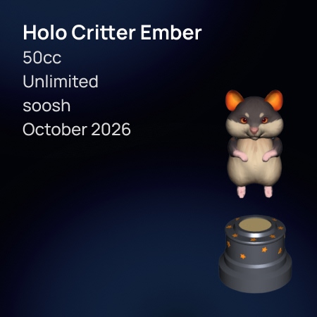 Holo Critter Ember by soosh