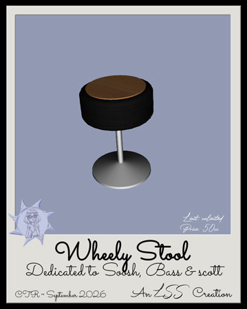 Wheely Stool by LSS