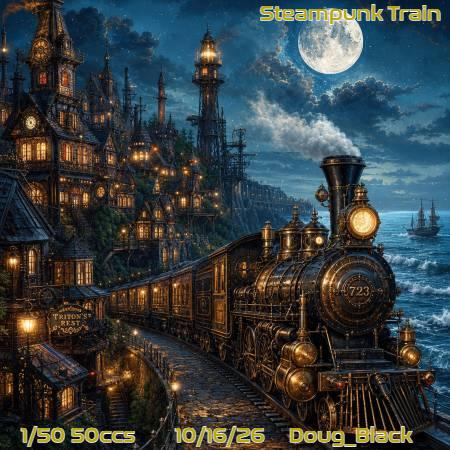 Steampunk Train by Doug_Black