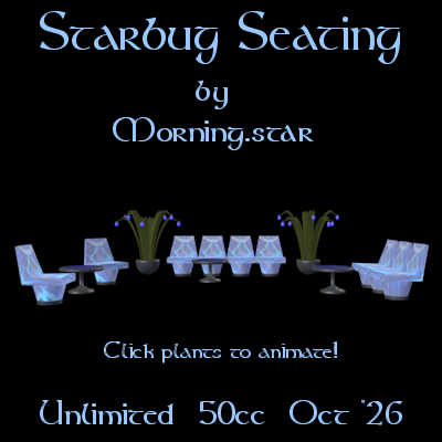 Starbug Seating by Morning.star