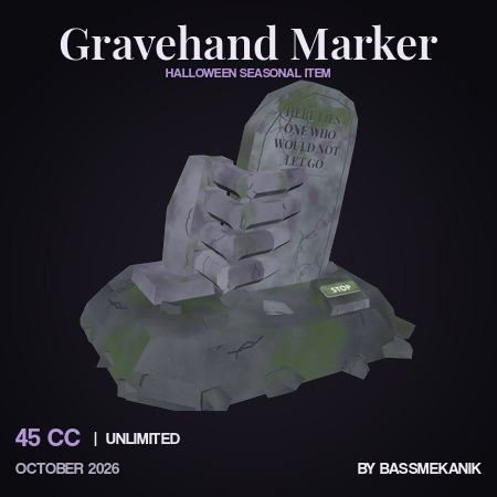 Gravehand Marker by BassMekanik