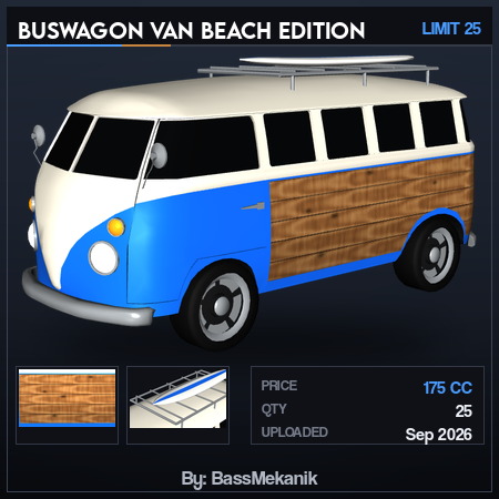 Buswagon Van Beach by BassMekanik