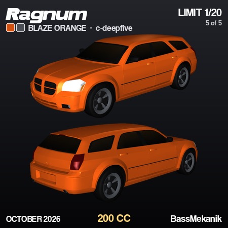 Ragnum Blaze Orange by BassMekanik