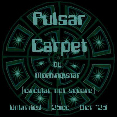 Pulsar Carpet by Morning.star