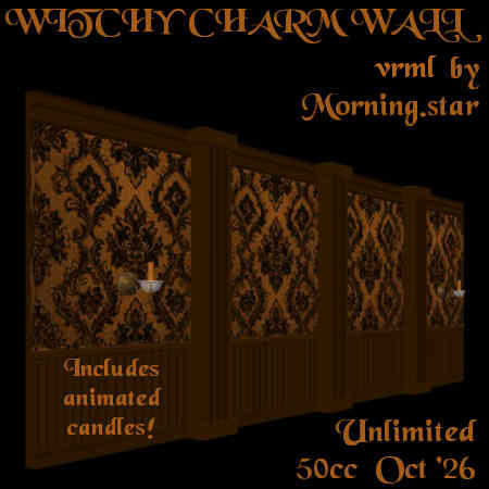 Witchy Charm Wall by Morning.star