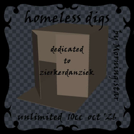 homeless digs by Morning.star