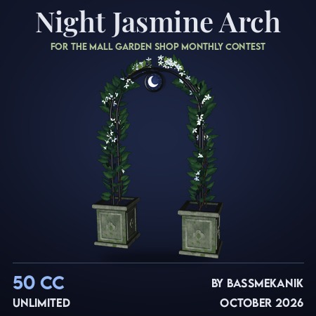 Night Jasmine Arch by BassMekanik