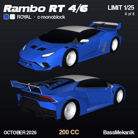 Rambo Rt Blue by BassMekanik