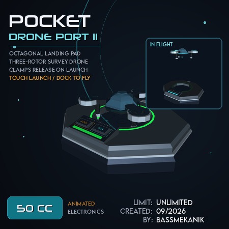 Pocket Drone Port II by BassMekanik