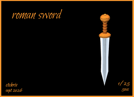 roman sword by ctchris
