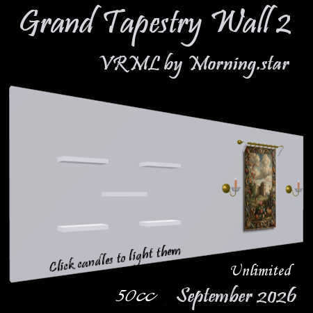 Tapestry Wall 2 by Morning.star