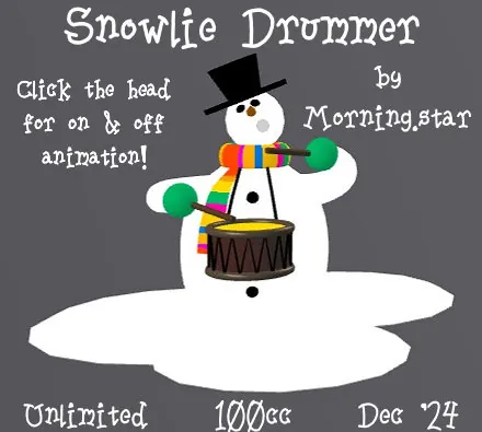 Snowlie Drummer(100)[1213] by Morning.star