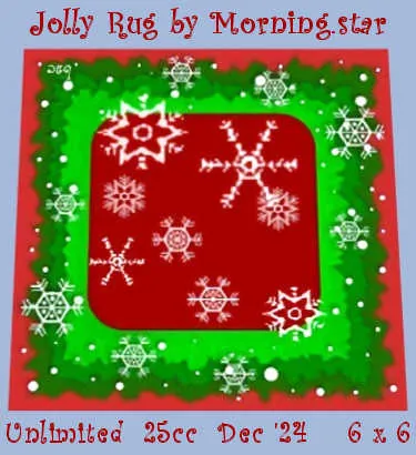 Jolly Rug(25){1103} by Morning.star