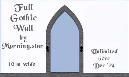 Full Gothic Wall(50)[1213] by Morning.star