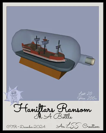 Ransom In A Bottle(200)[1217] by LSS