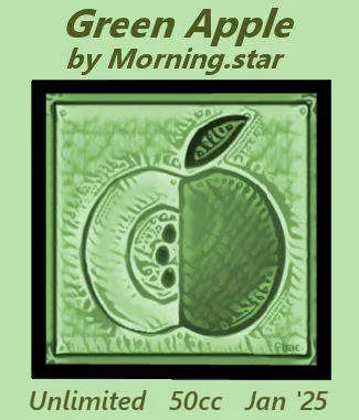 Green Apple(50)[0110] by Morning.star