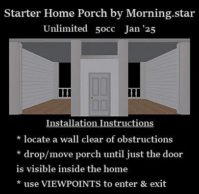 Starter Home Porch(50)[0124] by Morning.star