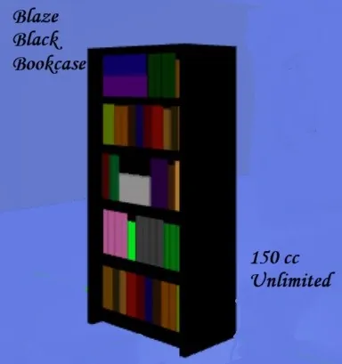 Black Bookcase(150)[0503] by Blaze