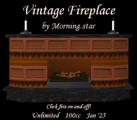 Vintage Fireplace(100)[0131] by Morning.star
