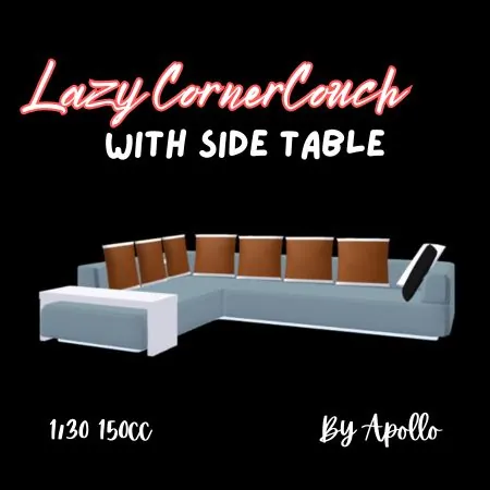 Lazy Corner Couch(150)[0131] by Apollo