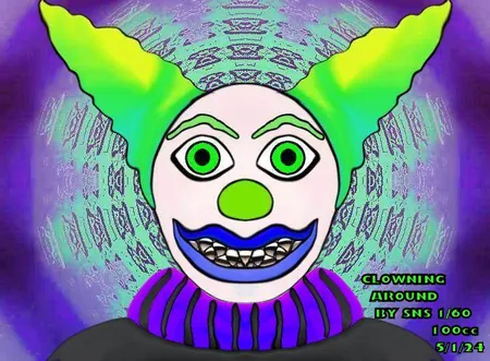 Clowning Around(100)[0510] by SweetNSinister