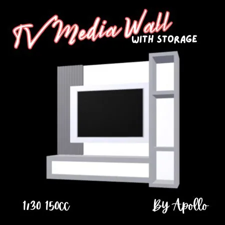 TV Media Wall(150)[0204] by Apollo