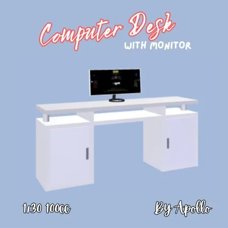Computer Desk(100)[0204] by Apollo