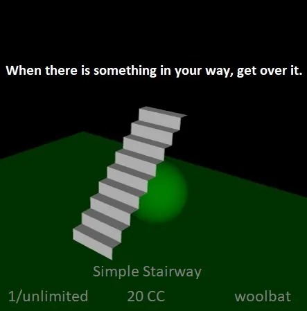 Simple Stairway(20)[0204] by woolbat