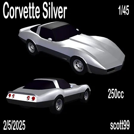 Corvette Silver(250)[0207] by scott99