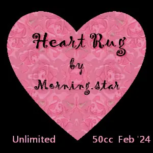 Heart Rug(50)[0207] by Morning.star