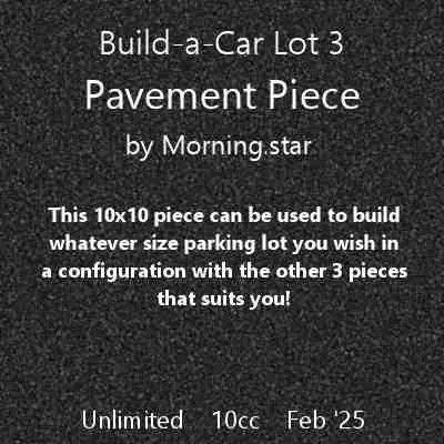 Car Lot 3 Pavement(10)[0218] by Morning.star