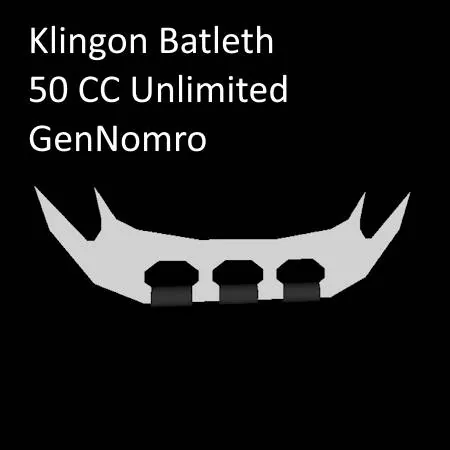 Klingon Batleth(50)[0307] by GenNomro