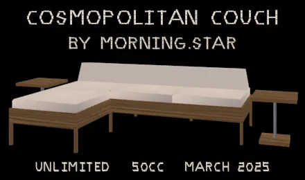 Cosmopolitan Couch(50)[0314] by Morning.star