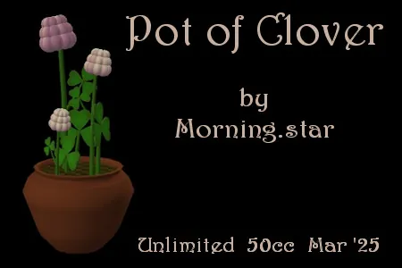 Pot of Clover(50)[0314] by Morning.star