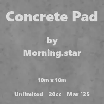 Concrete Pad(20)[0314] by Morning.star