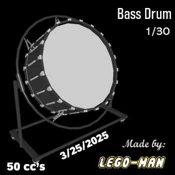 Bass Drum(50)[0328] by Lego-Man