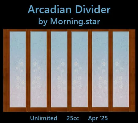 Arcadian Divider(25)[0401] by Morning.star
