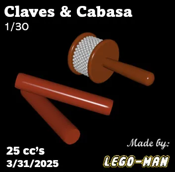 Claves & Cabasa(25)[0401] by Lego-Man