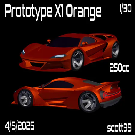 Prototype X1 Orange(250)[0408] by scott99