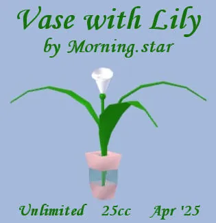 Vase with Lily(25)[0422] by Morning.star