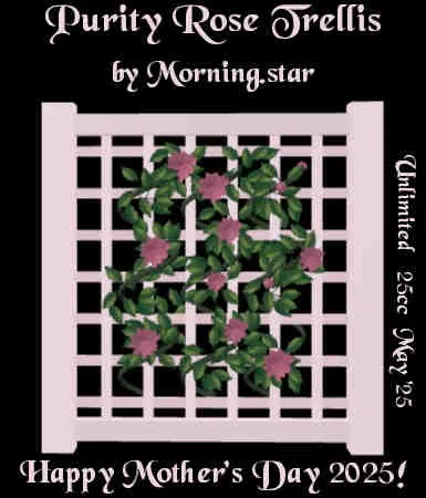 Purity Rose Trellis(25)[0509] by Morning.star