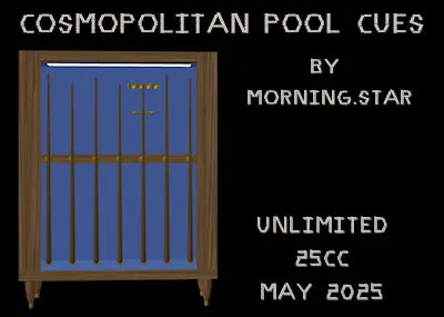 Cosmo Pool Cues(25)[0512] by Morning.star