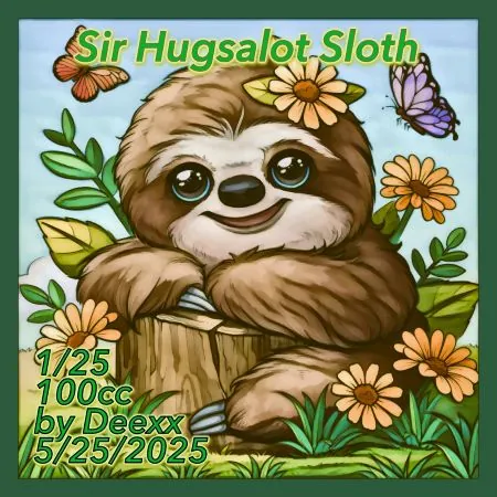 Sir Hugsalot Sloth(100)[0530] by deexx