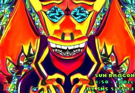 Sun Dragon(100)[0531] by SweetNSinister