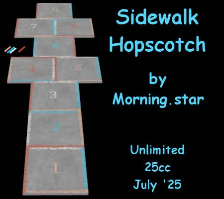 Sidewalk Hopscotch(25)[0711] by Morning.star